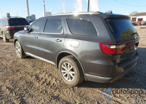 2014 Dodge Durango Limited из США, поврежденный, VIN 1C4RDJDG3EC501690